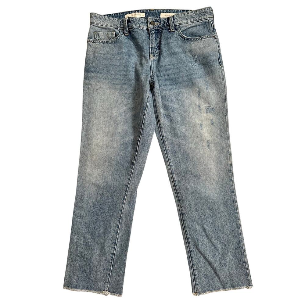 PILCRO & THE LETTERPRESS Women's Hyphen Mid-Rise Boyfriend Jeans Size 29